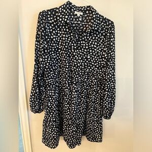 Umgee Black and White Dress